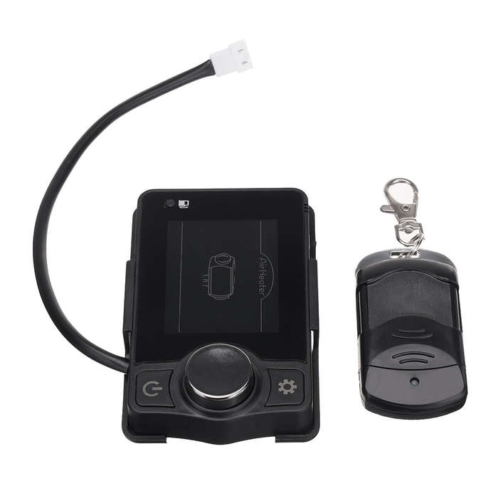 Hcalory bluetooth LCD Switch & Remote Control Parking Heater Accessories for 12V 24V Universal Volta