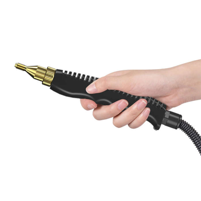 White - 2500W High-Temperature High-Pressure Steam Cleaner 230V 901ml Capacity 4 Temperature Levels