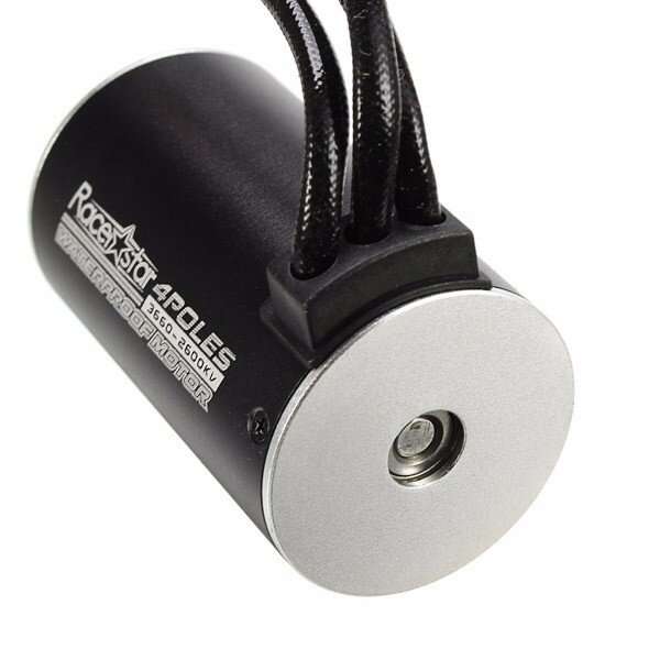 2600KV - Racerstar 3660 Motor Brushless Waterproof Sensorless 1/8 1/10 RC Car Part 3800/3300/2600KV