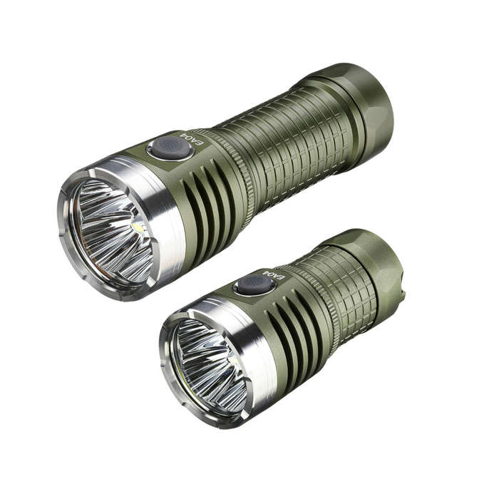 Green - Astrolux EA04 4*HP50 12600LM High Lumen Strong EDC Flashlight USB-C Rechargeable Powerful Mi