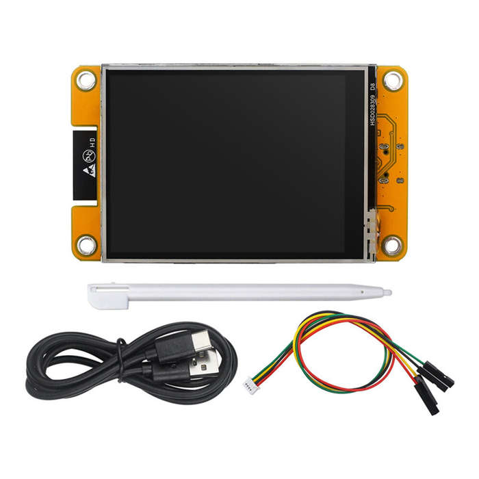 With Touch Screen - 2.8inch ESP32 LVGL Wi-Fi Bluetooth Development Board 240*320 with Resistive Touc
