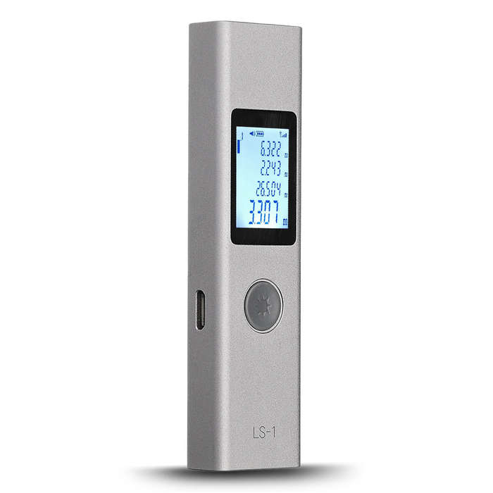 ATuMan DUKA LS-1 25m Intelligent USB Rechargeable Digital Laser Rangefinder Distance Meter Range Fin