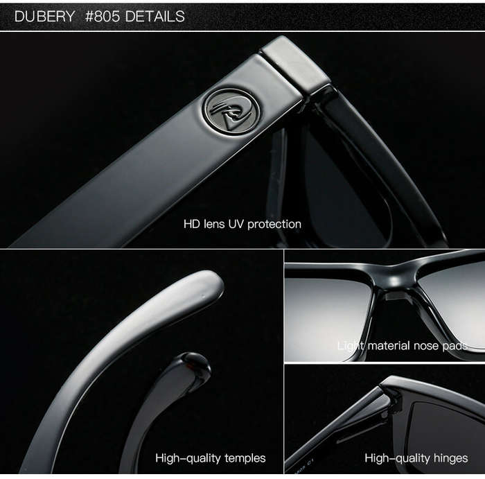 Blue - Fashion Men Polarized Sunglasses Women UV400 Protection Retro Sun Glasses for Driving Travel
