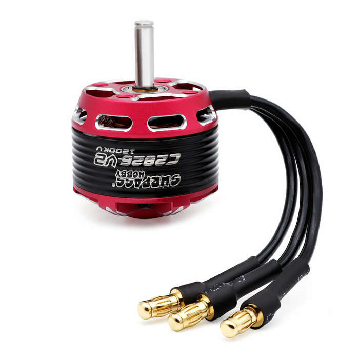 1900KV - SURPASS-HOBBY C28 Series V2 C2826 1000KV/ 1200KV/ 1350KV/ 1900KV Outrunner Brushless Motor
