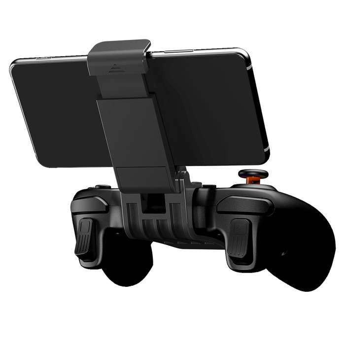 Black - IPEGA PG-9115 RGB Wireless bluetooth Game Controller with Dual Motor Vibration Turbo Functio