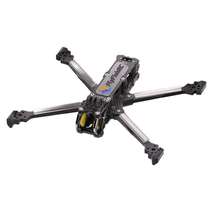 Black - FlyfishRC Volador II VX6 V2 268mm Wheelbase 6 Inch T700 Carbon Fiber Frame Kit Support DJI O