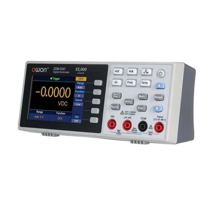 OWON XDM1041 USB Digital Multimeter 55000 Counts High Accuracy Desktop Multimeters Meter with 3.5-in