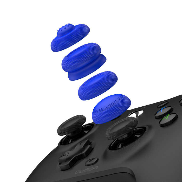Blue - GameSir-AC12 Multi-colors Gamepad Joystick Cap for PS4/5, Xbox One/Series, Switch Pro
