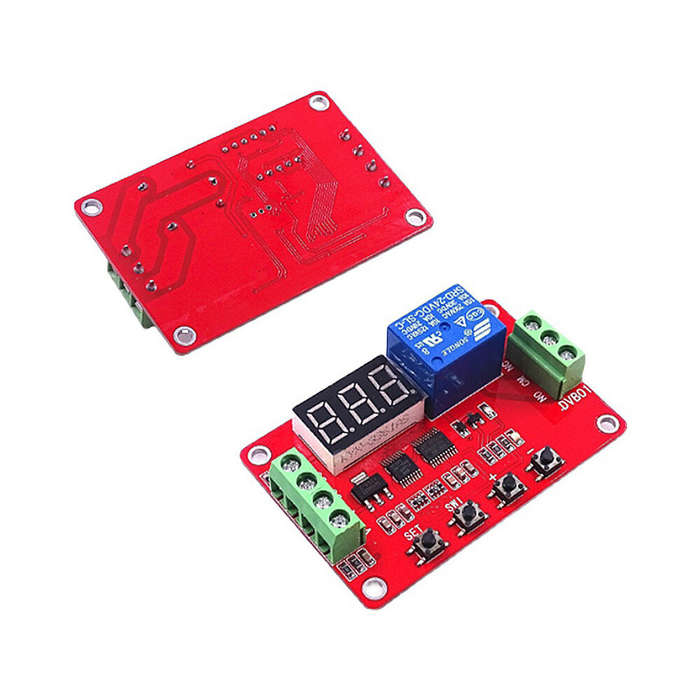 DC 24V - DVB01 DC 5V 12V 24V Digital Display Window Voltage Comparator Voltage Measurement Charge Di