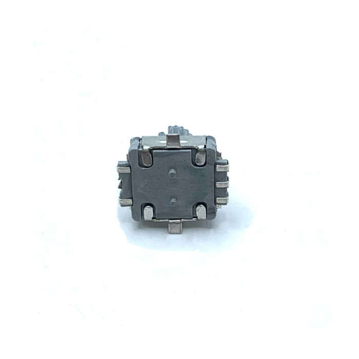 Silver - MINI SI4732 Radio Plum Blossom Shaft Rotary Encoder 20-Step 360 Degree Switch 10mm Shaft Sm