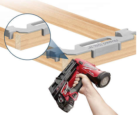 Framing Tool 16'' Framing Stud Layout Tool Stud Framing Jig for 16 Inch On-Center Precision Wall Stu