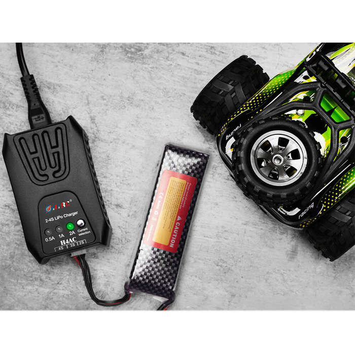 US Plug - HTRC H4L Mini Cell 20W Balance Charger RC Toy Charge Battery Charger for 2-4S LiPo Battery