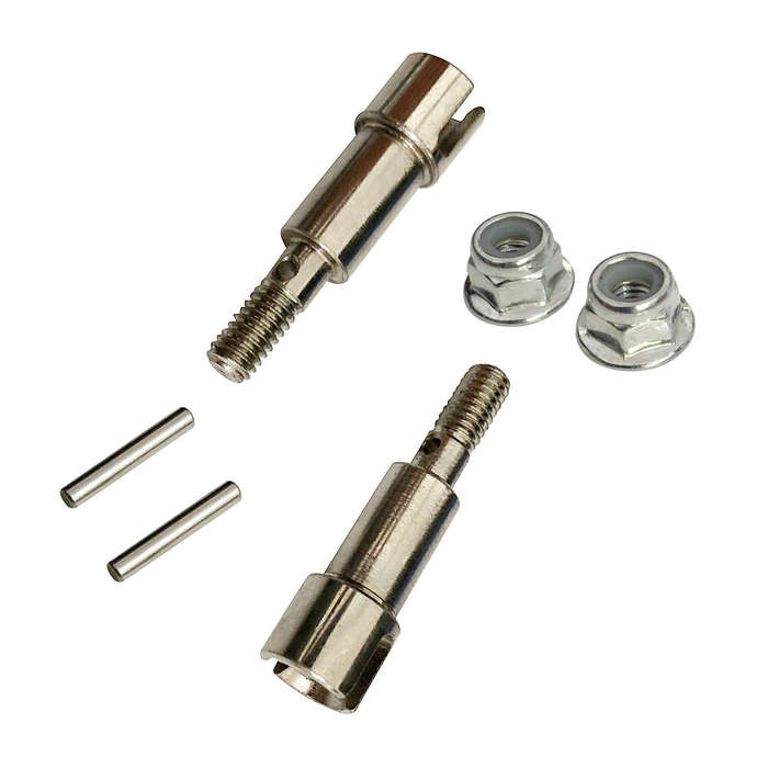2PCS Xinlehong 9130 9136 9137 1/16 RC Car Upgraded Metal Rear Drive Cup 30-WJ04 Vehicles Model Spare