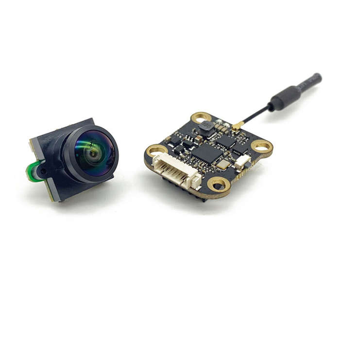 Camera & VTX Combo - EWRF 5.8Ghz 48CH 1000mW Adjustable Wireless AV Built-in Microphone Transmitter