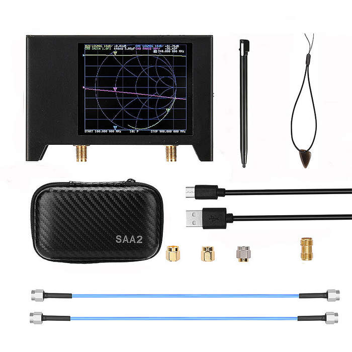 Nanovna V2 2.8 Inch TFT Touch Screen 3G Vector Network Analyzer SAA2 Shortwave Antenna Analyzer HF V