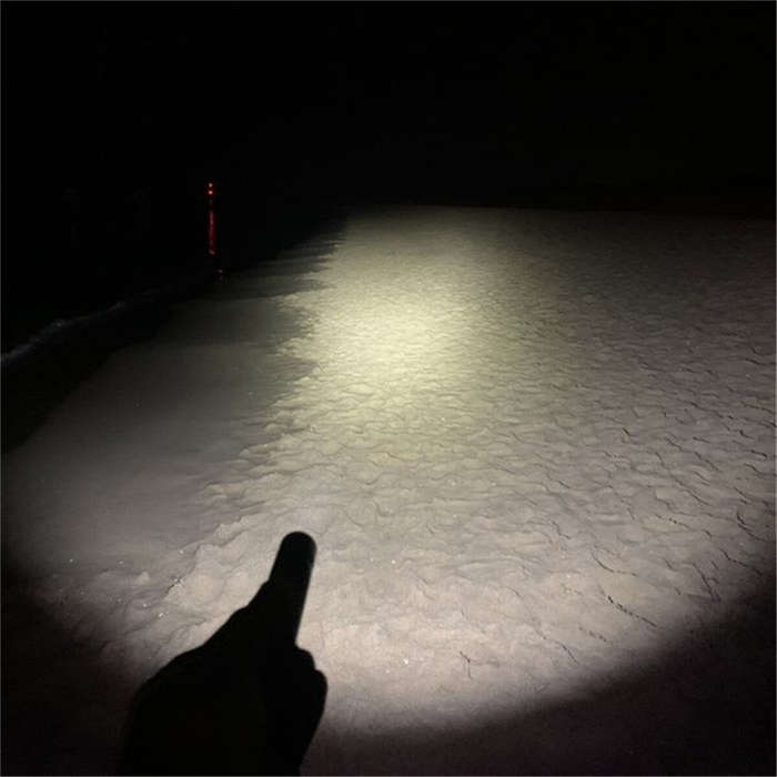 Grey - SEEKNITE ST02 SST20 1200lm 4000K 18650 Tactical Flashlight S2+/S2 Temperature Protection Mana