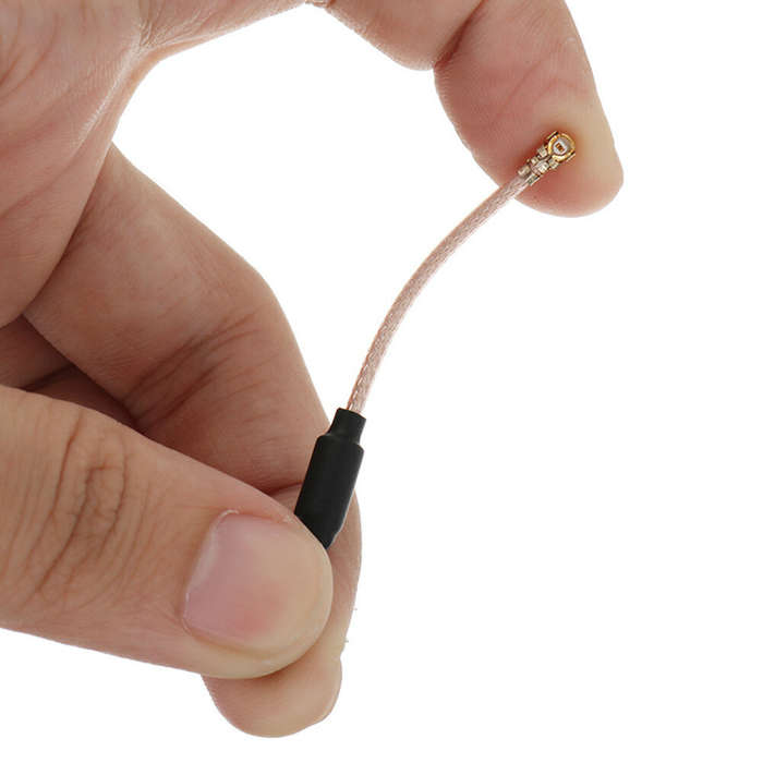 2pcs HGLRC 9cm 90mm 5.8G 2dBi U.FL IPEX IPX Omni Directional Linear Brass FPV Antenna RG178 For RC D