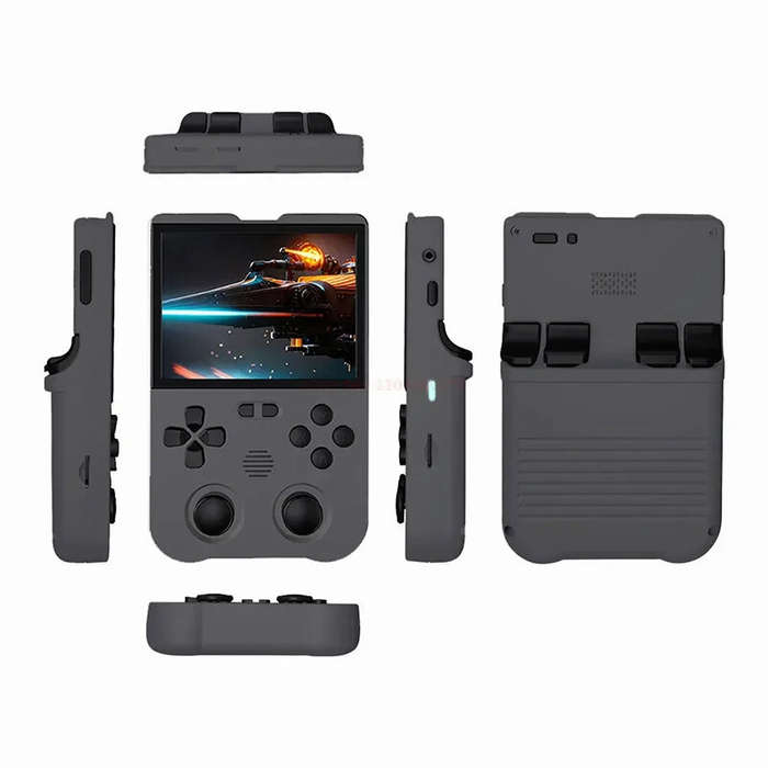 Coopreme XU10 Handheld Gaming Console with Dual Joysitck LINUX RK3326S 64bit A35 Arcade Games Player