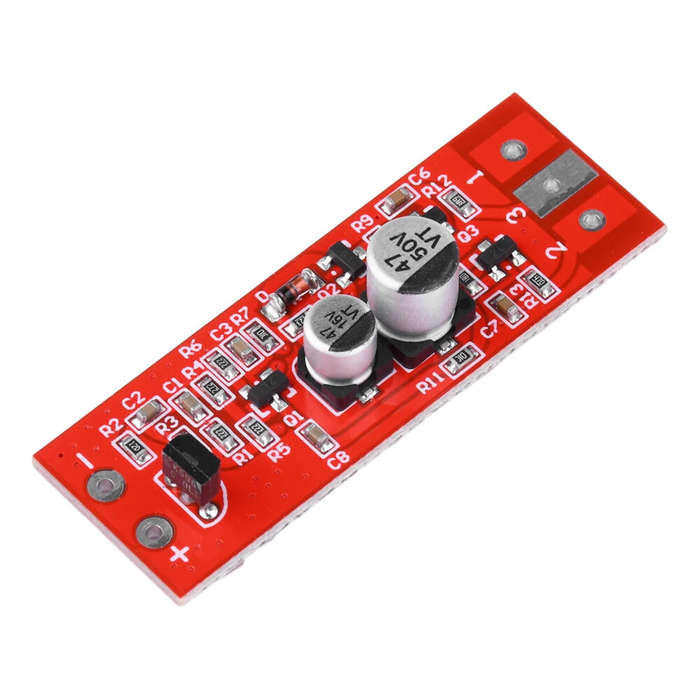 Without plug - 48V Condenser Microphone Recording Amplifier Module Phantom Power Electret Microphone