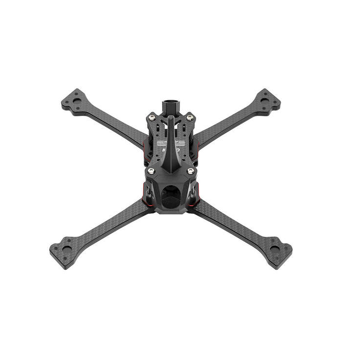 Silver - GEPRC RACER 208mm Wheelbase Carbon Fiber 5 Inch Frame Kit Support HDZero for RC Drone FPV R