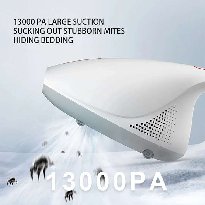 White - Deerma CM800 Dust Mite Vacuum Cleaner 13000pa Strong Suction 450W Handheld Mite Remover Ultr