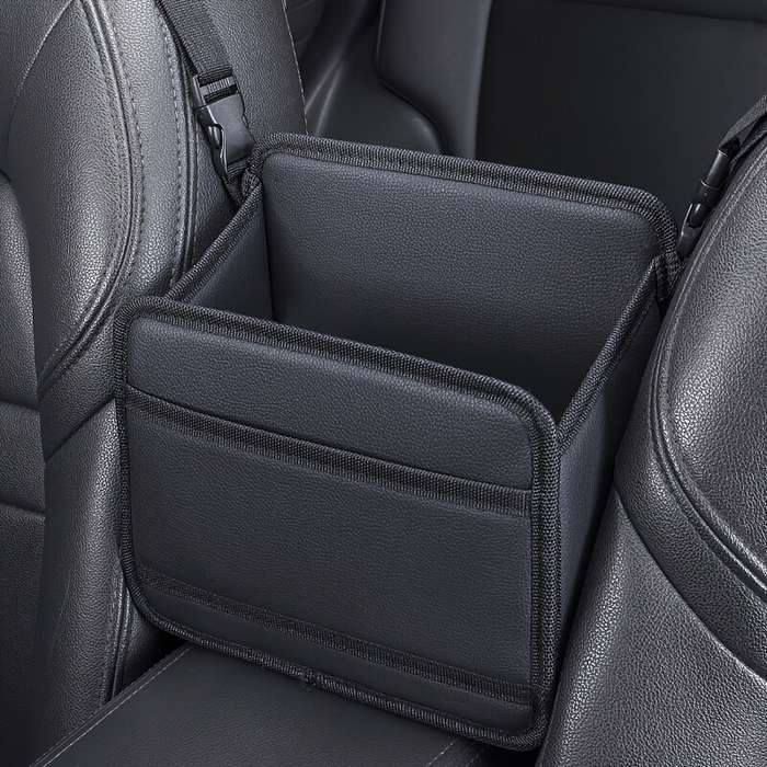 #2 - Car Seat Middle Storage Bag For Bags Storage Net Pocket Hanging Bag Center Console Armrest Box