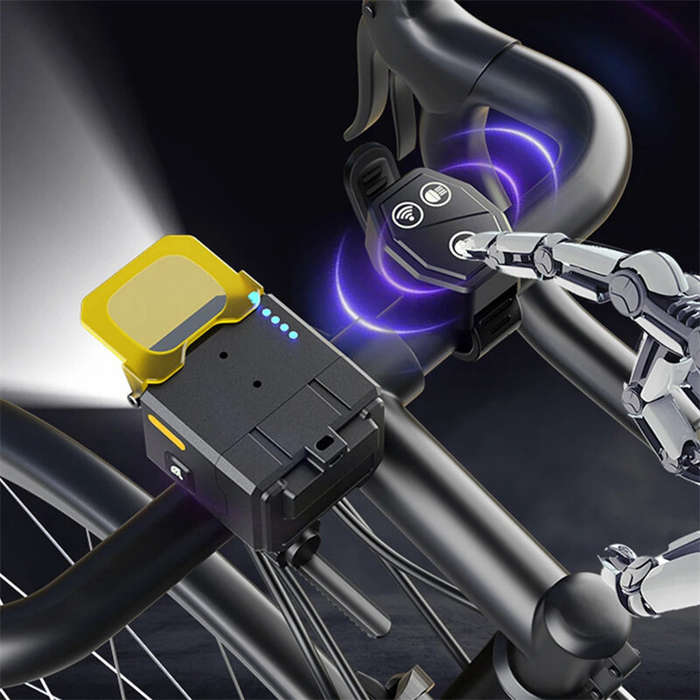 Black - BIKIGHT Q4 1600LM Super Bright Bike Headlight 50W Output 2 in 1 Dual Distance Beam USB Recha