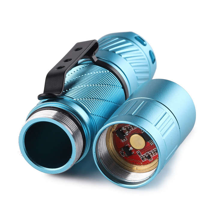 5700K - Convoy T3 with 519A 12 Groups LED Flashlight for AA/14500 Mini Flash Light Torch Camping Lin