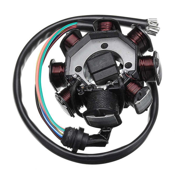 Electric Wiring Harness Wire Loom CDI Motor Stator Full Set For ATV QUAD 150/200/250CC