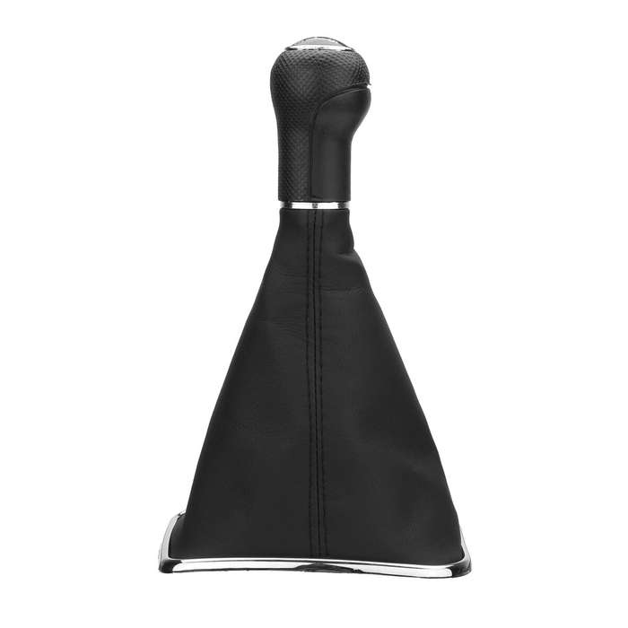 6 Speed - 5/6 Speed Gear Shift Knob Gaitor Boot Leather 23mm For Golf 4 Bora Jetta MK4 VW