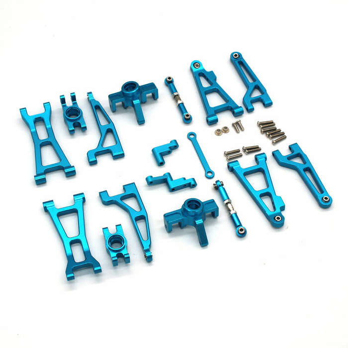 Red - Metal Upgraded Parts For MJX 16207 16208 16209 16210 H16 RC Car Parts