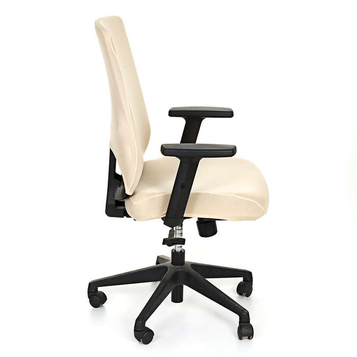 Beige - Office Chair Cover Elastic Computer Chair Cover Stretch Arm Chair Seat Cover