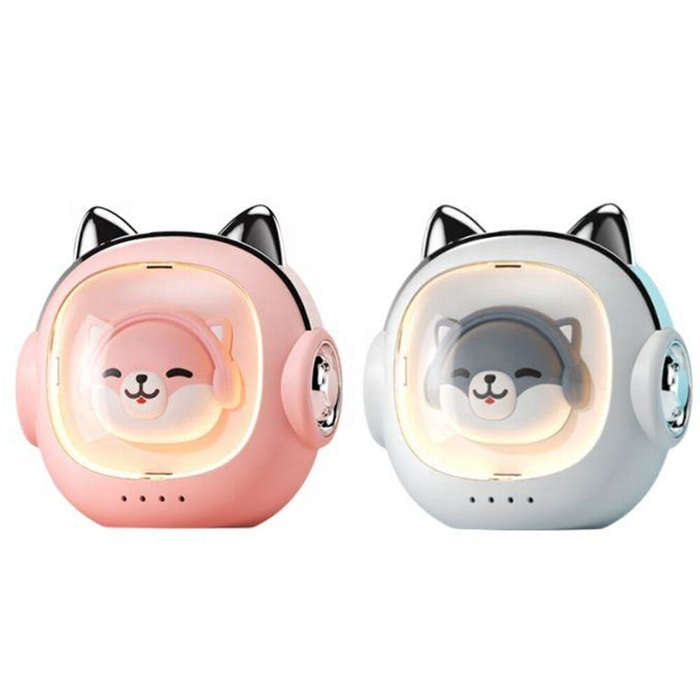 Pink - 2-in-1 Hand Warmer Charging Bank Fast Charging USB-C Night Light Electric Heater Charging Typ