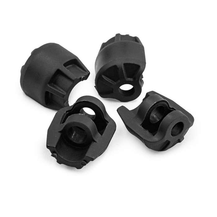 Red - 4PCS Upgraded Shock Cap for Arrma 1/7 Felony Limitless Infraction Fireteam Mojave 1/8 Typhon N