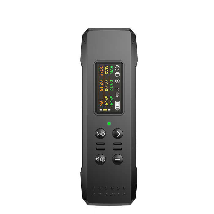 Black - Advanced Nuclear Radiation Tester Radioactive Tester High Sensitivity 0.05uSv/h~10mSv/h Long