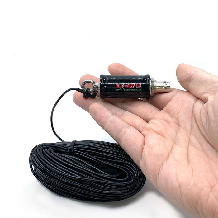 Black - QRP15 1-30MHz HF Antenna Low Power Consumption Quick-Setsup Portable Shortwave Antenna Water
