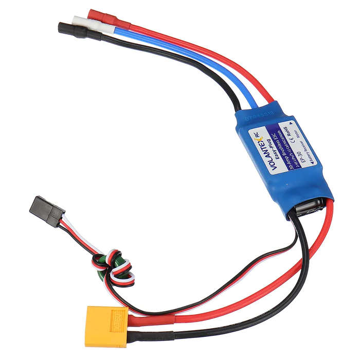 ESC - Volantex Saber 920 756-2 RC Airplane Spare Part 30A Brushless ESC XT60 Plug Connector