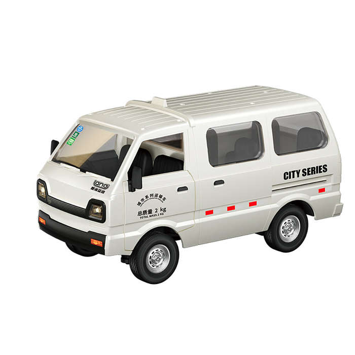 Yellow - Landi QH922 RTR 1/16 2.4G RWD RC Car Simulation Van Drift Truck Sound LED Light Remote Cont