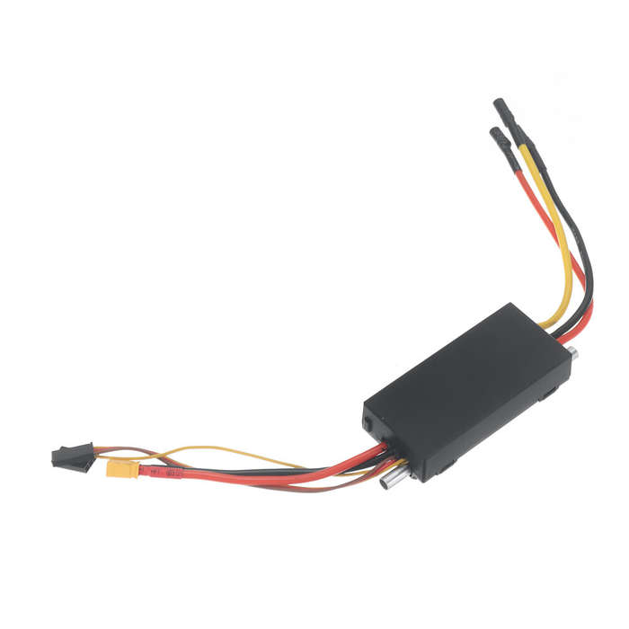 Black - UDIRC UDI023PRO INKFISH Jet RC Boat Parts 80A Independent Brushless ESC Speed Controller Veh