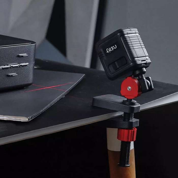 AKKU Laser Level Self-Leveling 360 Horizontal Vertical Cross Super Powerful Red Infrared laser For S