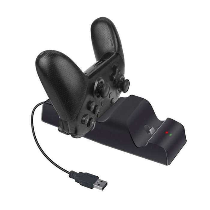 Durable Type-C Charging Dock Station Stand with Data Cable for Nintendo Switch Lite/NS Pro Game Cons