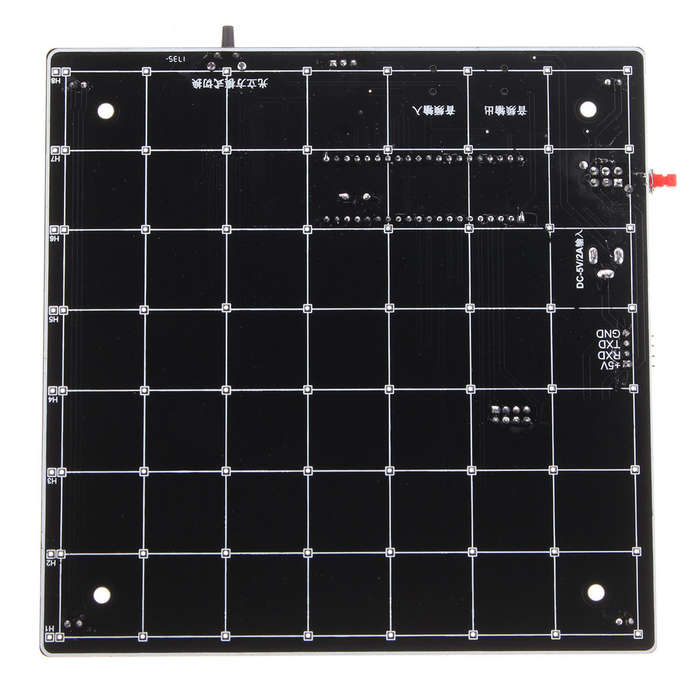 3D Light Cube Kit 8x8x8 Blue LED Music Spectrum DIY Electronic Kit APP Control