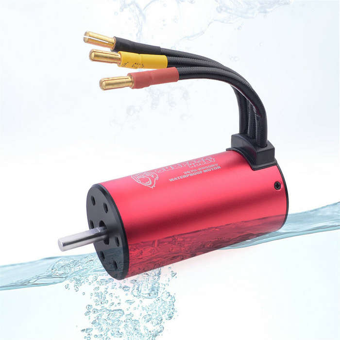 2650KV - Surpass Hobby 3670 Brushless Waterproof RC Car Motor 1700kv 2050kv 2650kv 2850kv Vehicle Mo