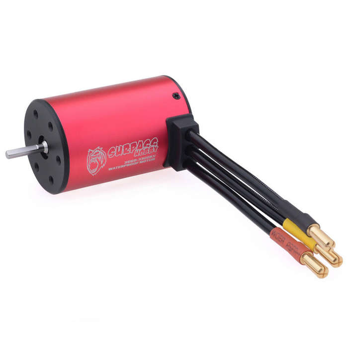 2600KV - Surpass Hobby 3660 Brushless Waterproof RC Car Motor 3.175mm 2200KV 2600KV 3100KV 3500 4200