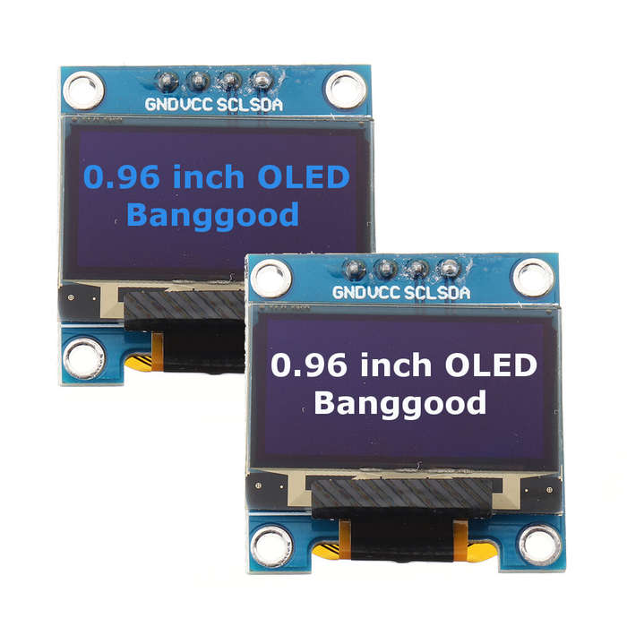 Geekcreit 0.96 Inch OLED I2C IIC Communication Display 128*64 LCD Module Geekcreit for Arduino - pro