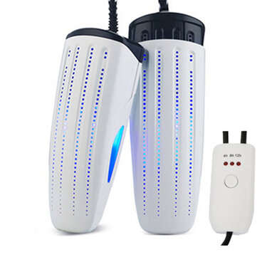 220V UV Shoe Dryer Deodorization Sterilizer Fast Heat Shoe Heater Porta... (TYPE.: GREATWHITETIMING)
