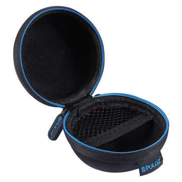 PULUZ Portable Round Charger Mini Storage Case Box for Gopro Hero