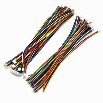 10CM ZH1.5MM 2P/3P/4P/5P/6P Terminal Cable Wire Single / Double Plu... (MODE: 4P | PLUG: SINGLEPLUG)