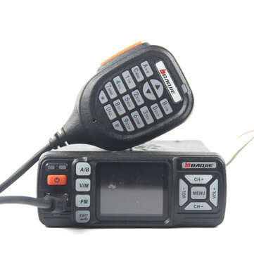 BAOJIE Dual Band Car Mobile Radio BJ-318 VHF 136-174Mhz UHF 400-490MHz 256CH 25W Two Way Radio FM Tr