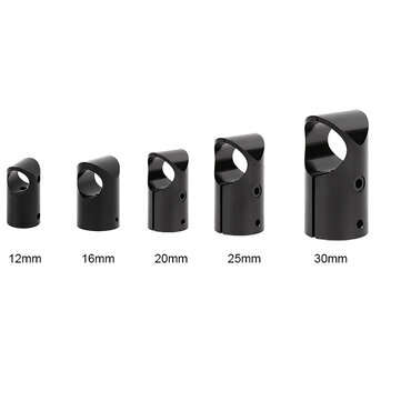 1 PC RJX Hobby Landing Gear Aluminum Alloy Tee Tripod Carbon Fiber Tube Connector... (SIZE: 12X12MM)